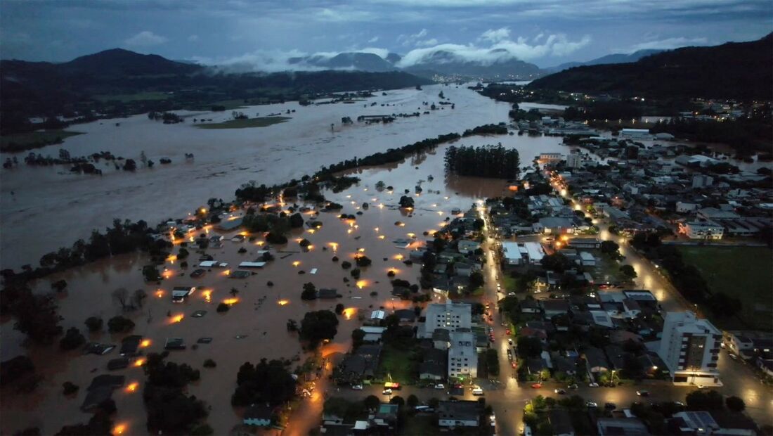 Chuva faz Rio Grande do Sul declarar estado de calamidade pública