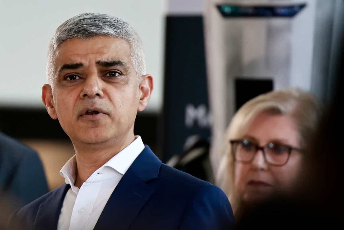 O prefeito reeleito de Londres, Sadiq Khan