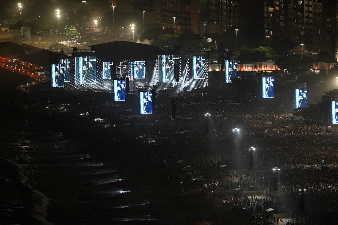 Público de Madonna bateu recorde em Copacabana