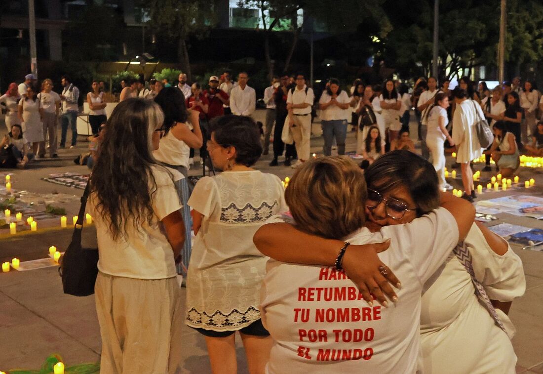 Mães fazem protesto por filhos desaparecidos no México