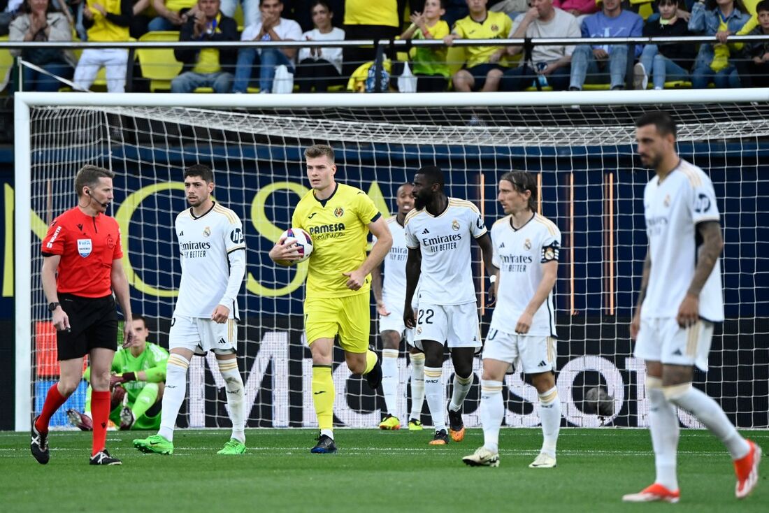 Sorloth foi o cara da reação do Villareal diante do Real Madrid