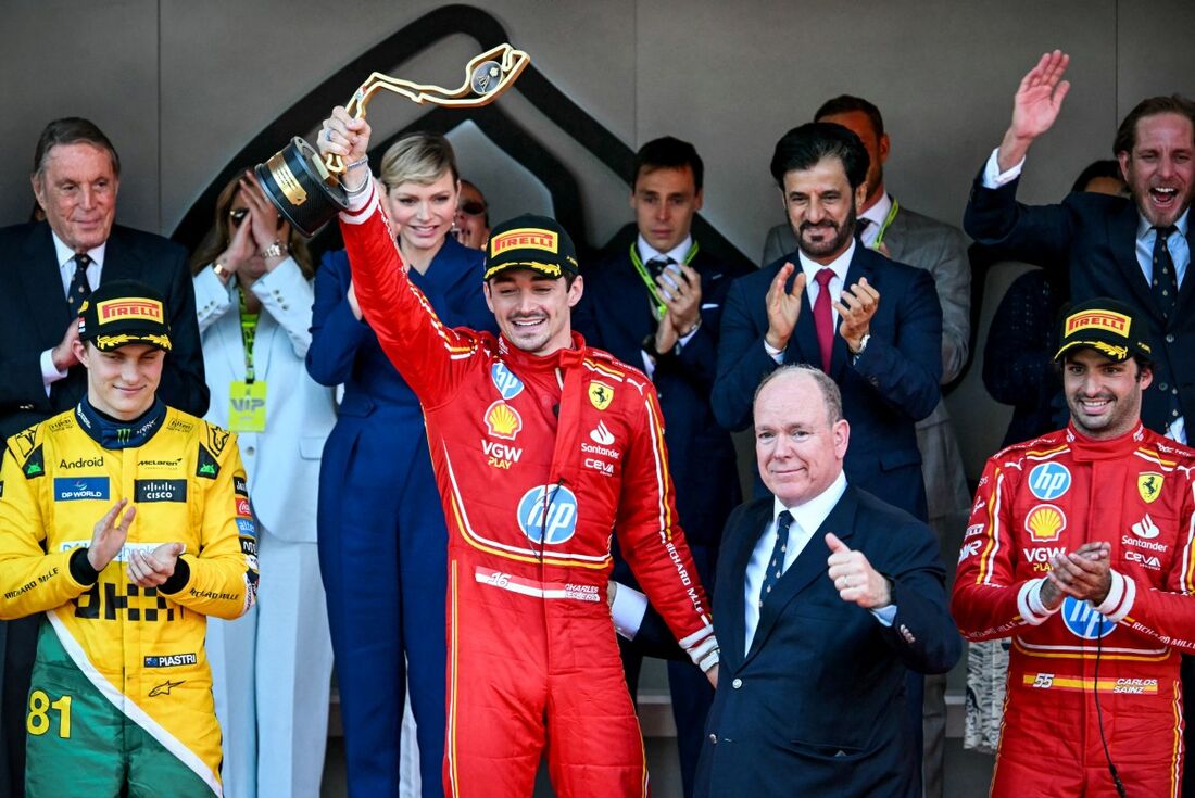 Leclerc vence o GP de Mônaco pela primeira vez na carreira 