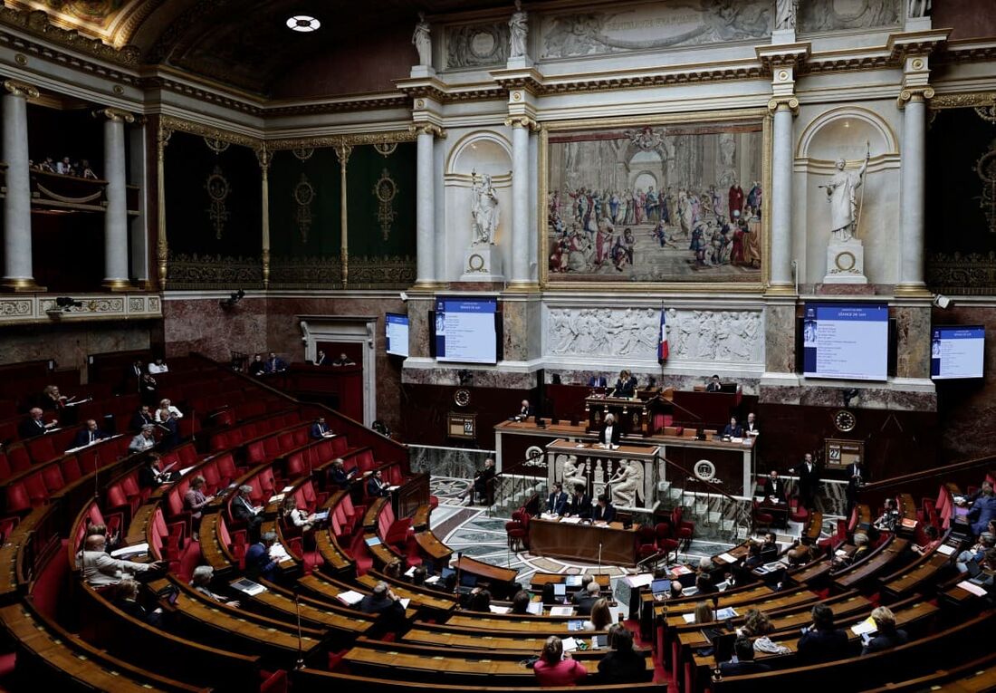 Assembleia Nacional em Paris