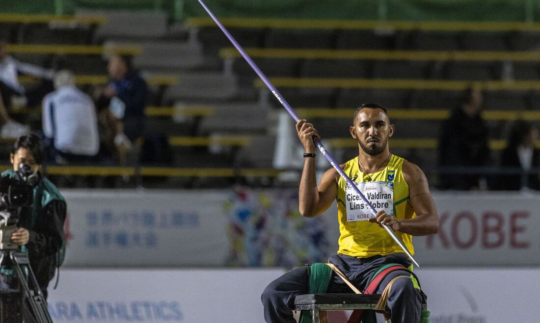 Brasil lidera quadro de medalhas do Mundial de Atletismo paralímpico