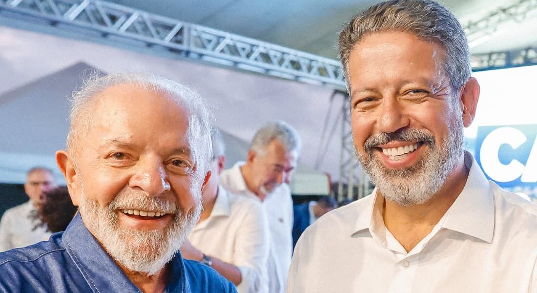 Lula e Arthur Lira em Maceió