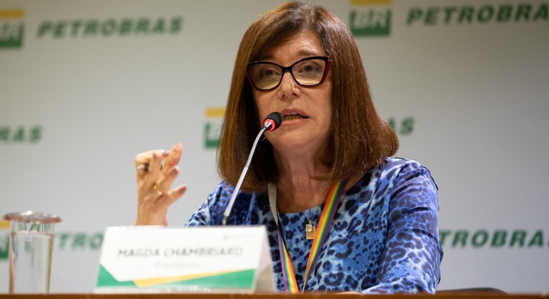 Magda Chambriard, presidente da Petrobras