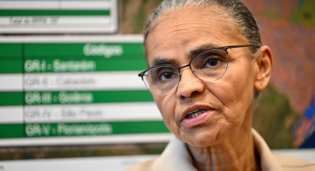 Marina Silva, ministra do Meio Ambiente