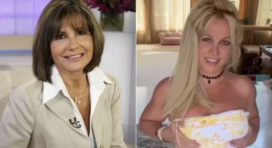 Lynne Spears (à direita), mãe da cantora Britney Spears