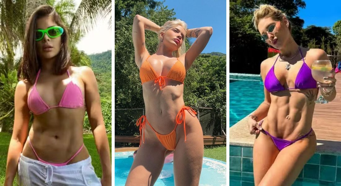 Gkay, Karoline Lima e Virginia Fonseca