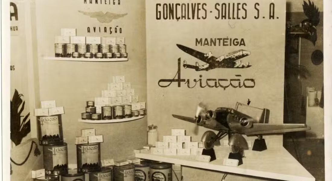 Laticínios Aviação: fundada em 1920, empresafaz questão de manter o estilo vintage de suas embalagens