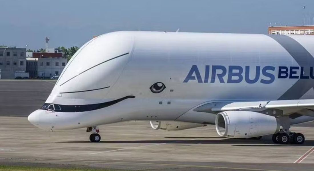 É um avião ou uma baleia? Aeronave Beluga, da Airbus 