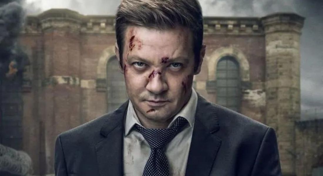 Jeremy Renner na série 'O dono de Kingstown' 