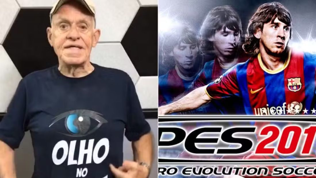 Silvio Luiz foi o primeiro brasileiro a narrar Pro Evolution Soccer