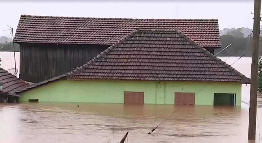 No RS, 107 municípios foram afetados pelas chuvas