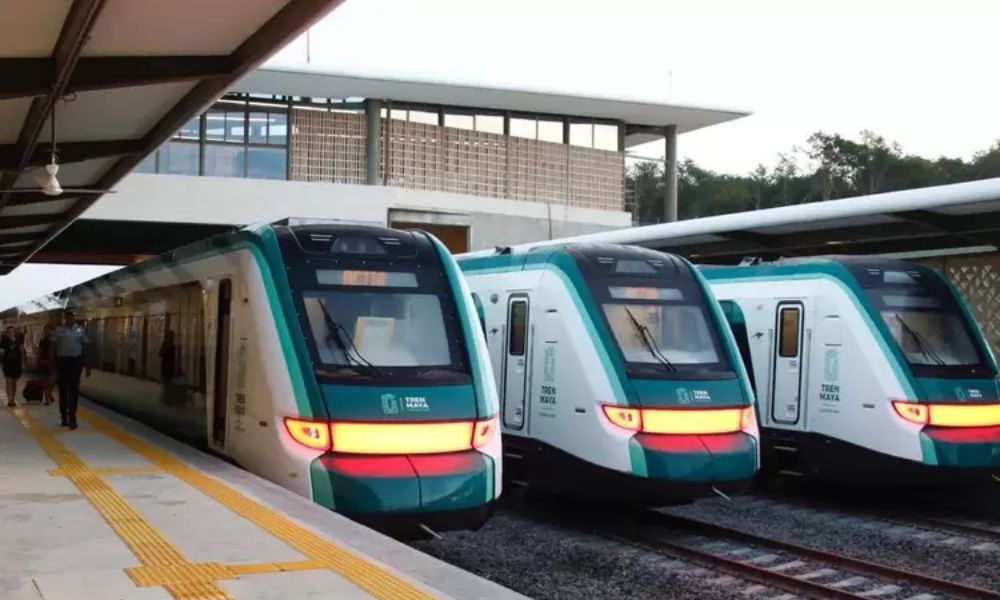 Os pilares fazem parte do Trem Maya, obra turística que cobre 1.500 km na qual López Obrador prometeu levar prosperidade para uma das regiões mais empobrecidas do México