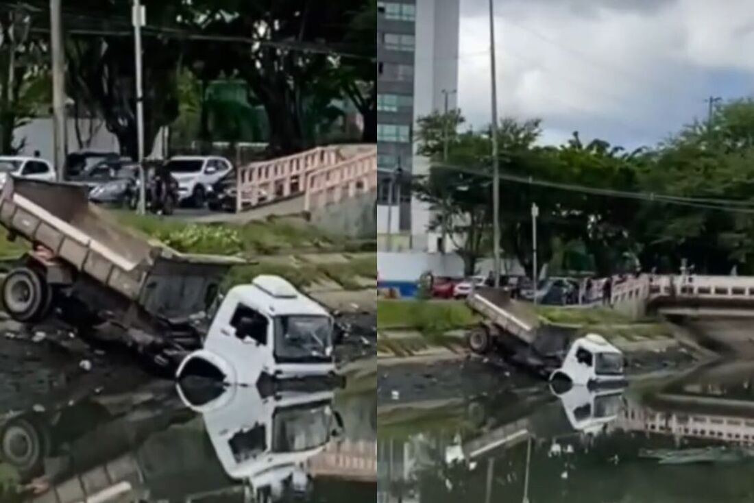 Acidente aconteceu na avenida Dom João Sexto