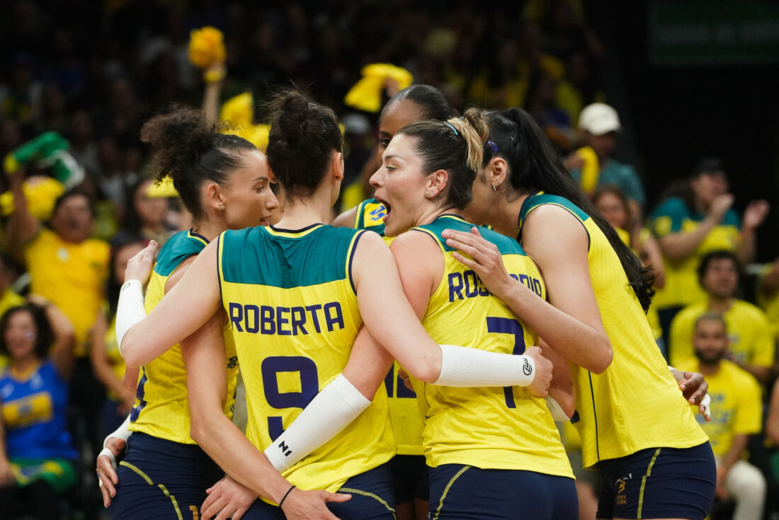 Seleção Feminina de Vôlei inicia segunda etapa da Liga das Nações de Vôlei diante do Japão 