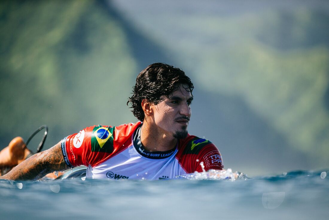 Gabriel Medina foi campeão mundial em 2018 e 2021