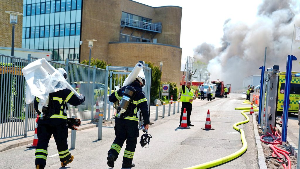 Incêndio atingiu escritórios do grupo farmacêutico Novo Nordisk