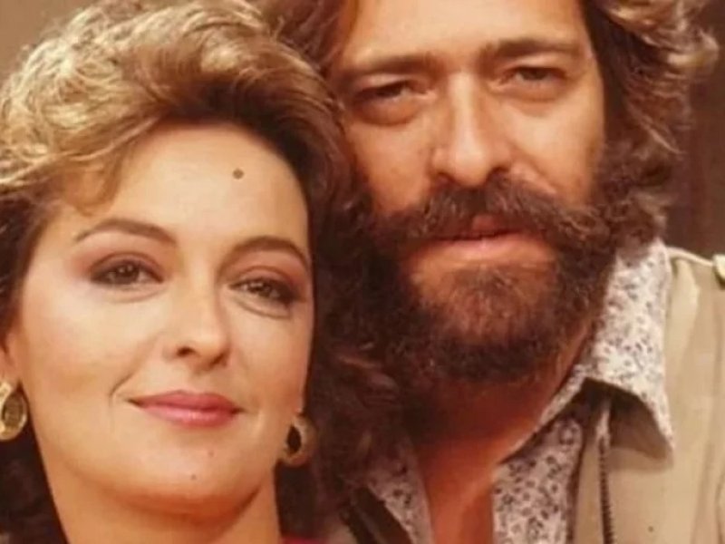 Maria Zilda e José de Abreu contracenaram na novela "Bebê a Bordo", que foi ao ar em 1988.