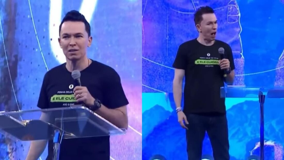 Pastor Lucinho Barreto declarou, em um culto para homens, que beijou a boca de sua filha