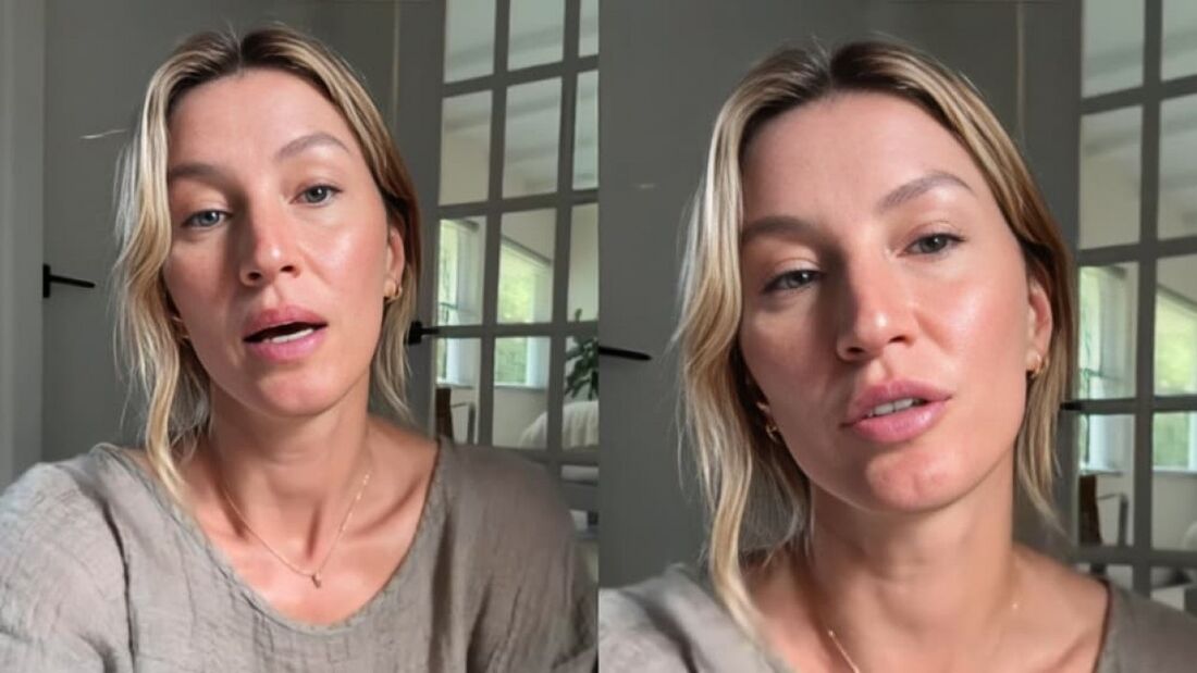 Gisele Bündchen faz vídeo em inglês relatando situação do Rio Grande do Sul