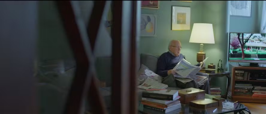 Luis Fernando em cena de 'Verissimo' Luis Fernando em cena de 'Verissimo'