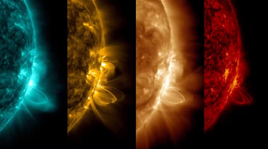 Vídeo da Nasa mostra explosão solar ocorrida na última terça-feira