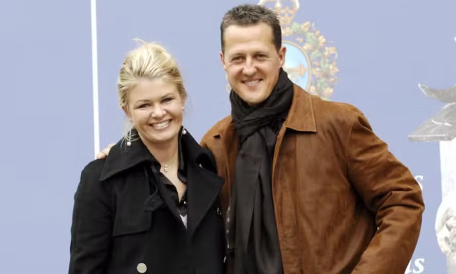 Corinna e Michael Schumacher 