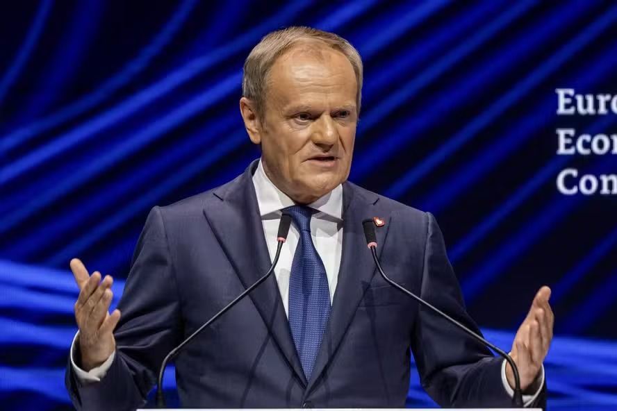 O primeiro-ministro da Polônia, Donald Tusk 