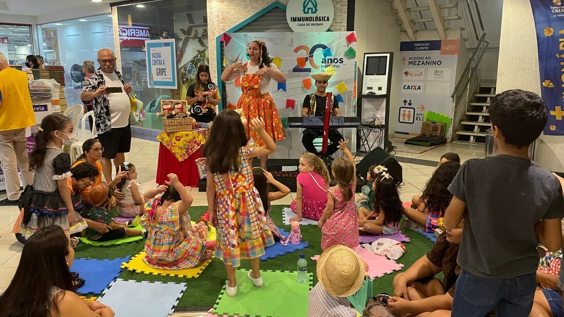 Ilana Ventura abre São João do shopping ETC