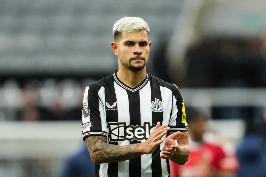 Bruno Guimarães, meia do Newcastle e da seleção brasileira