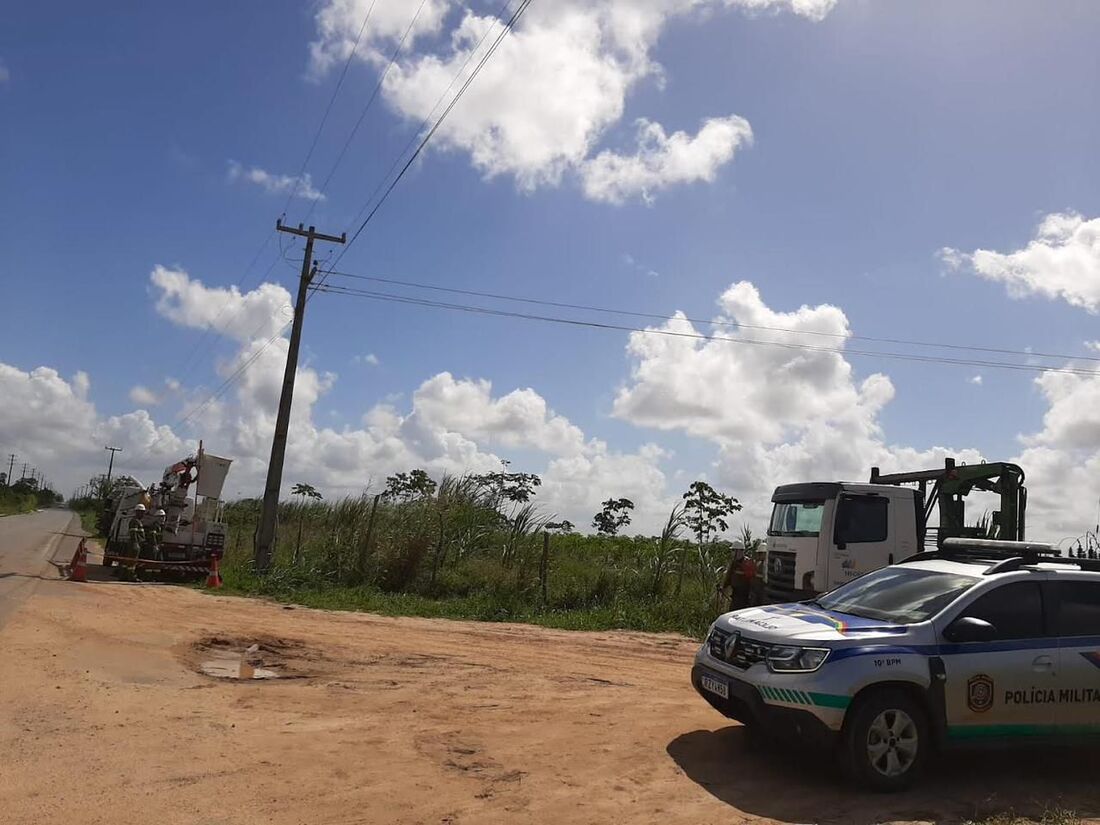 Furto de energia em Goiana, na RMR