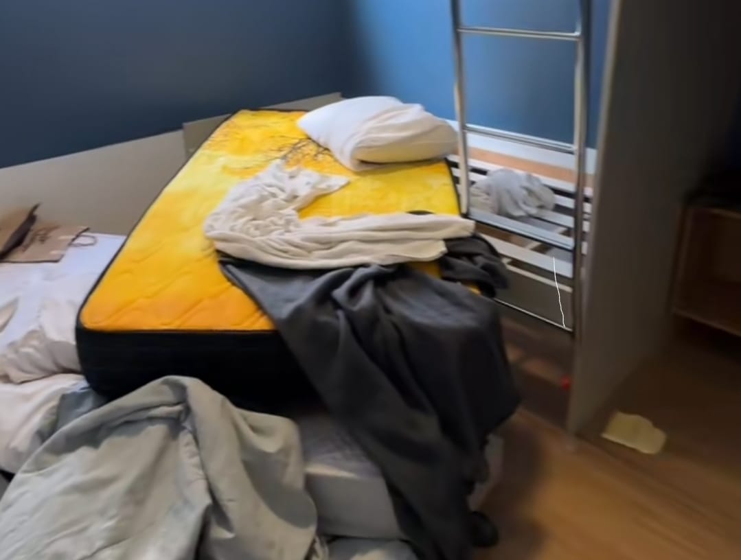 Apartamento alugado no Airbnb é entregue cheio de lixo