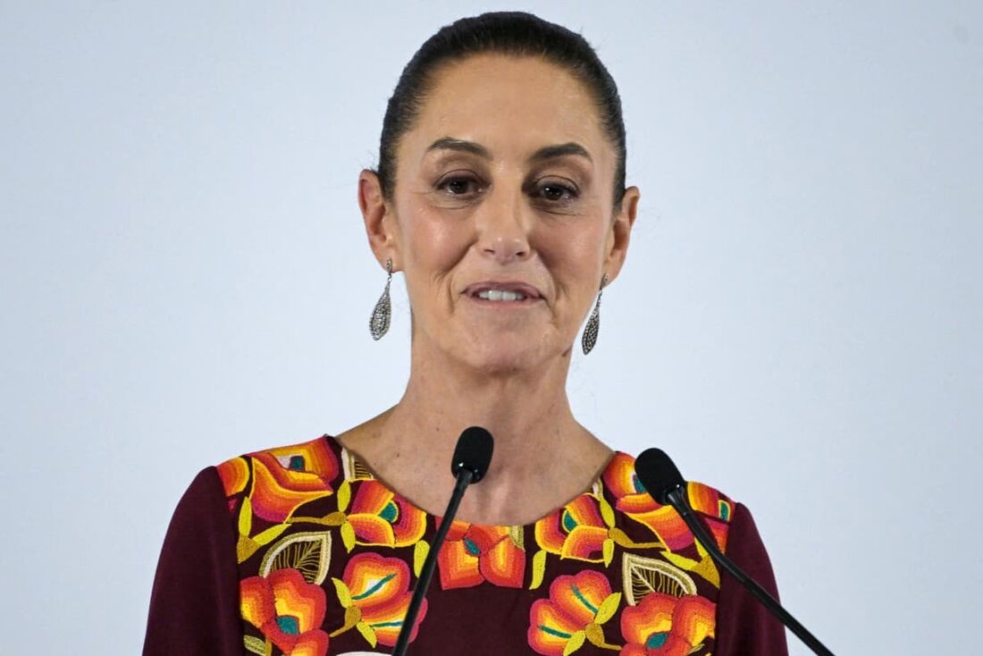 A presidente eleita do México, Claudia Sheinbaum.