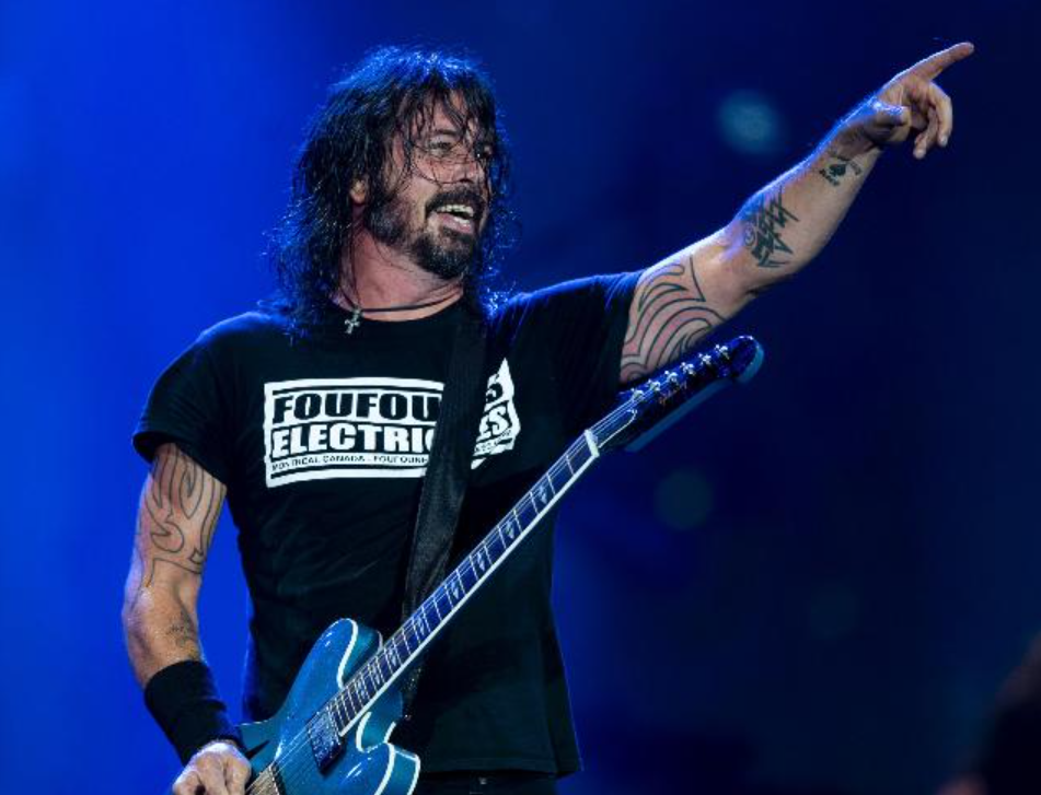 Dave Grohl, vocalista do Foo Fighters