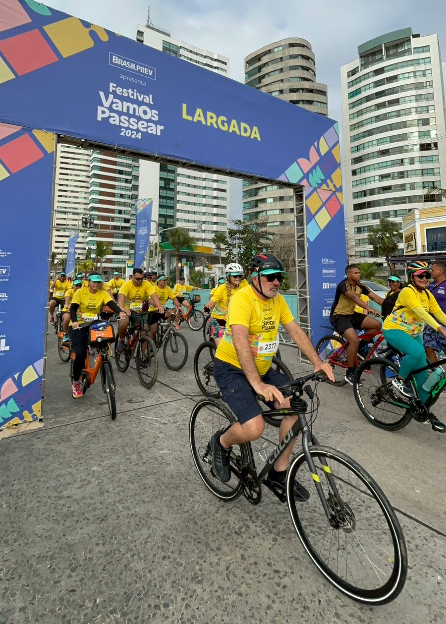 Largada das bikes