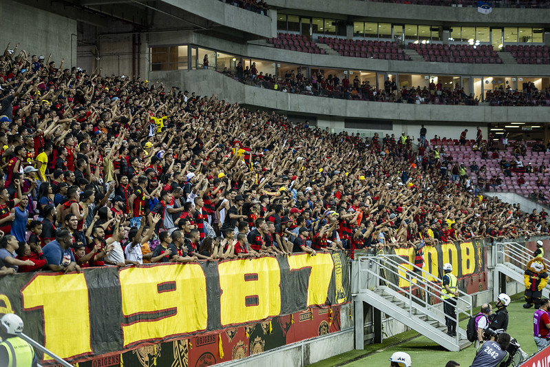 Torcida do Sport na Arena de Pernambuco 