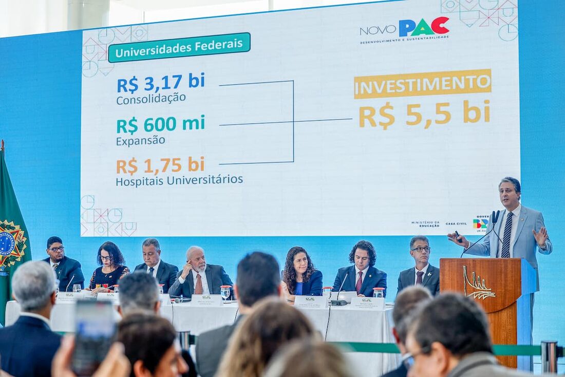 Reunião do governo federal com reitores de universidades e institutos federais