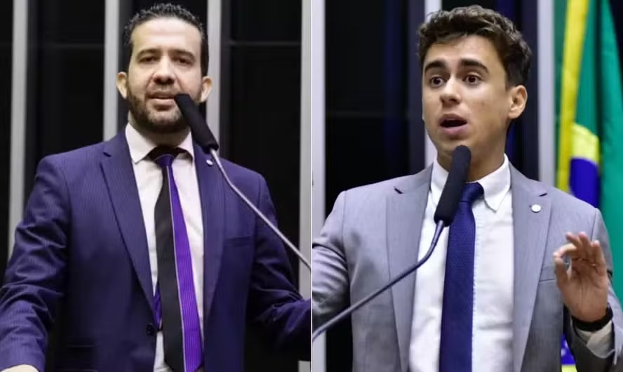 André Janones e Nikolas Ferreira continuam a trocar ofensas nas redes sociais 