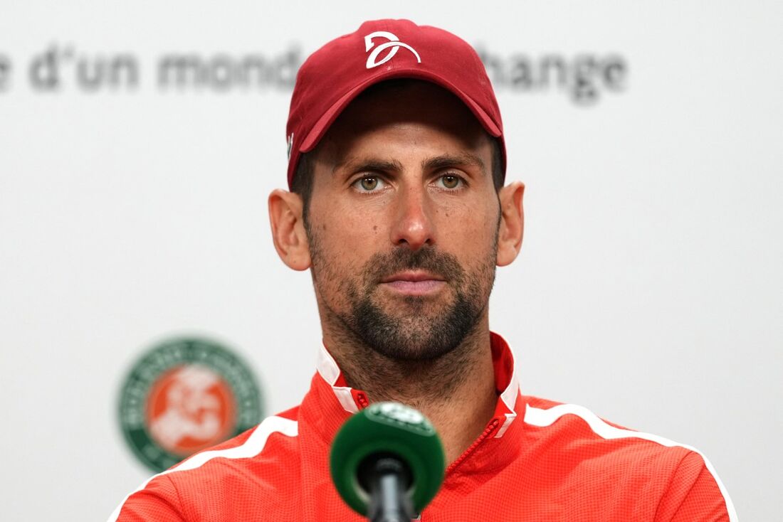 Djokovic está fora de Roland Garros por lesão 