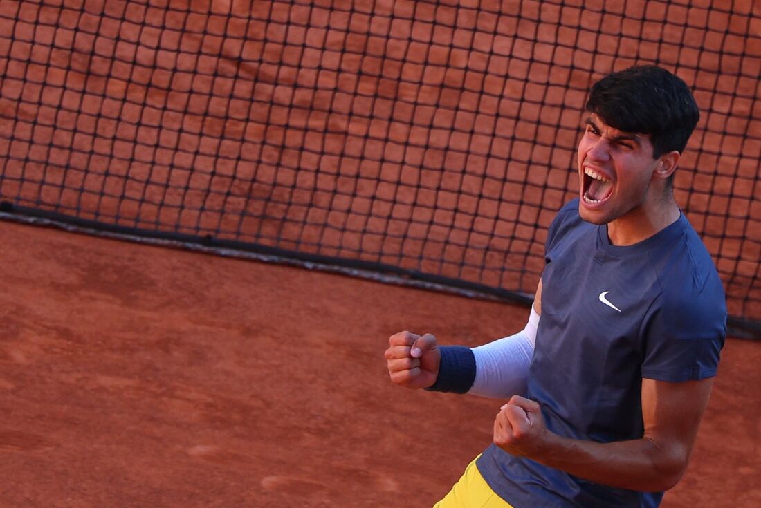 Alcaraz chega à sua primeira final de Roland Garros 