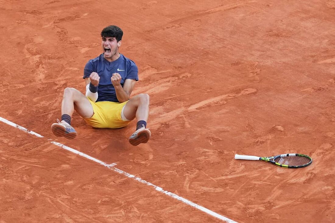 Alcaraz sagrou-se campeão de Roland Garros