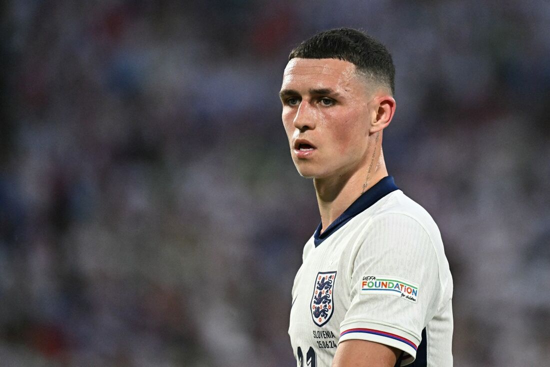 Phil Foden, atacante da Inglaterra