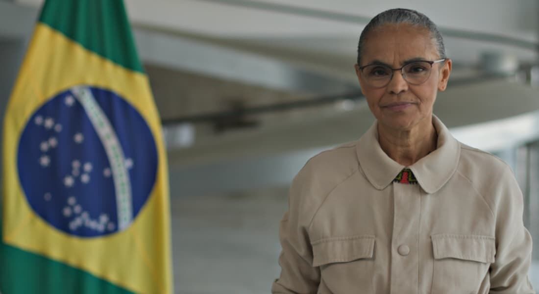 Marina Silva faz pronunciamento em rede nacional