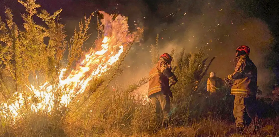 Incêndio no Parque Nacional do Itatiaia 