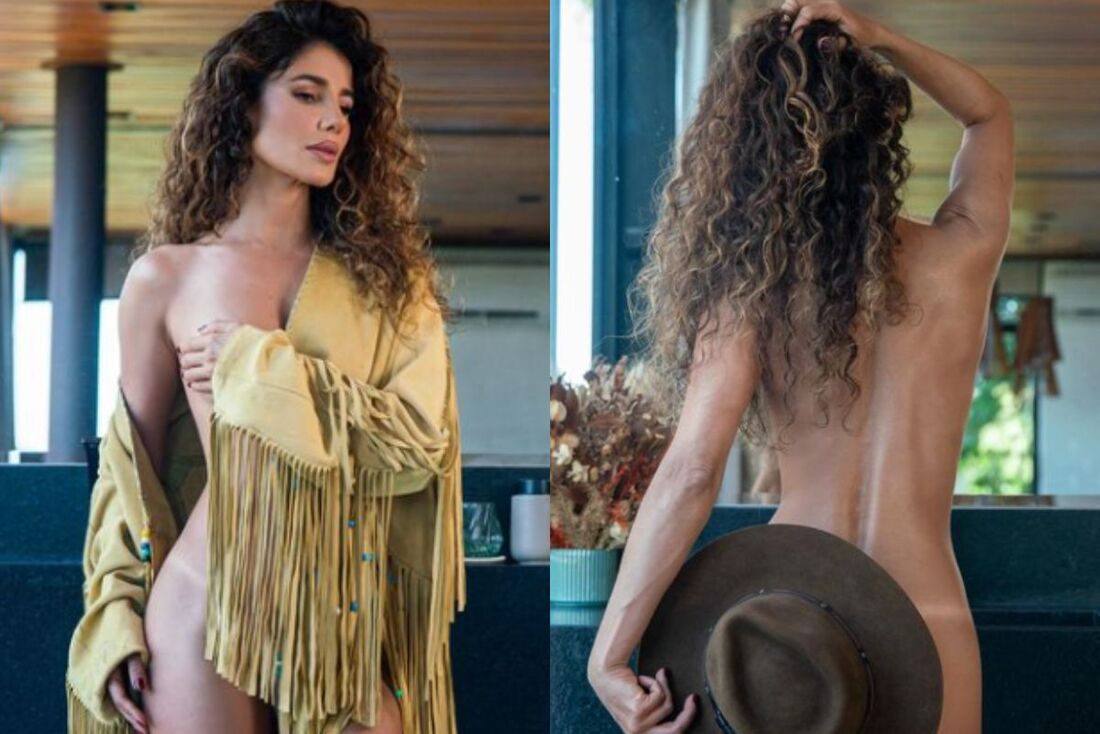 Paula Fernandes realizou um ensaio sensual e publicou as fotos em seu perfil no Instagram