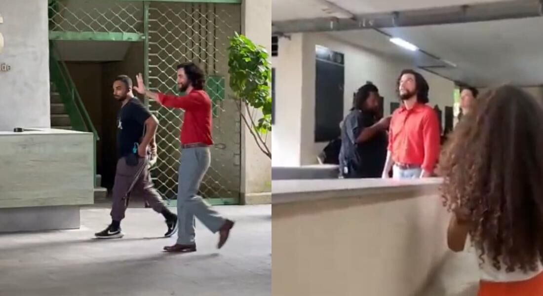 Wagner Moura visita a UFPE em gravações de novo filme