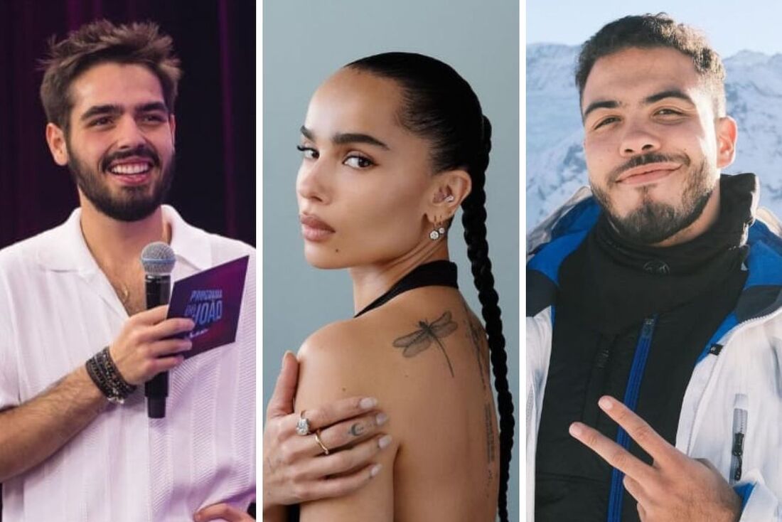 João Guilherme Silva, Zoe Kravitz e Ronald Nazário estão entre os nomes da lista