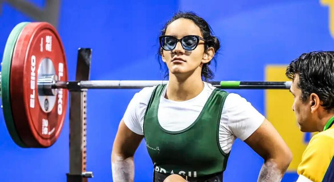 Lara Lima quebrou recorde no halterofilismo paralímpico